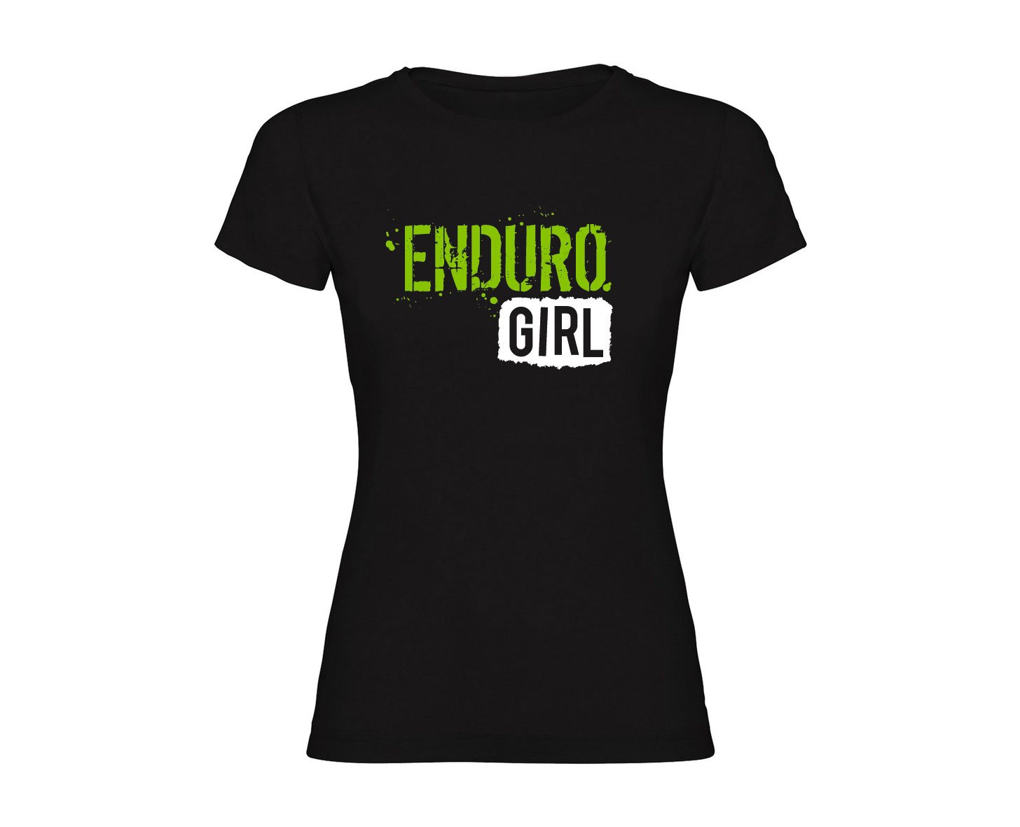 ENDURO GIRL camiseta mujer negra